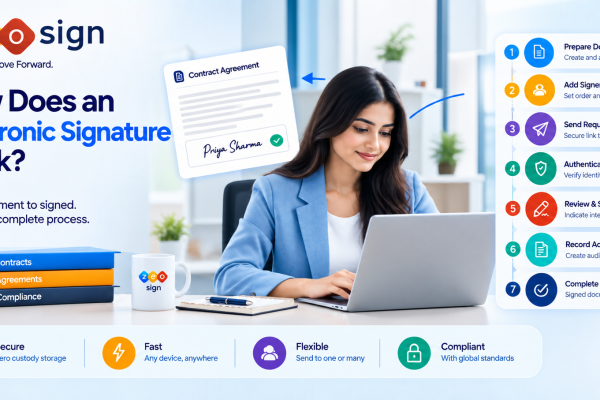How Does an Electronic Signature Work?
